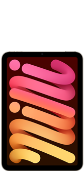 „iPad mini“ vaizdas iš priekio.